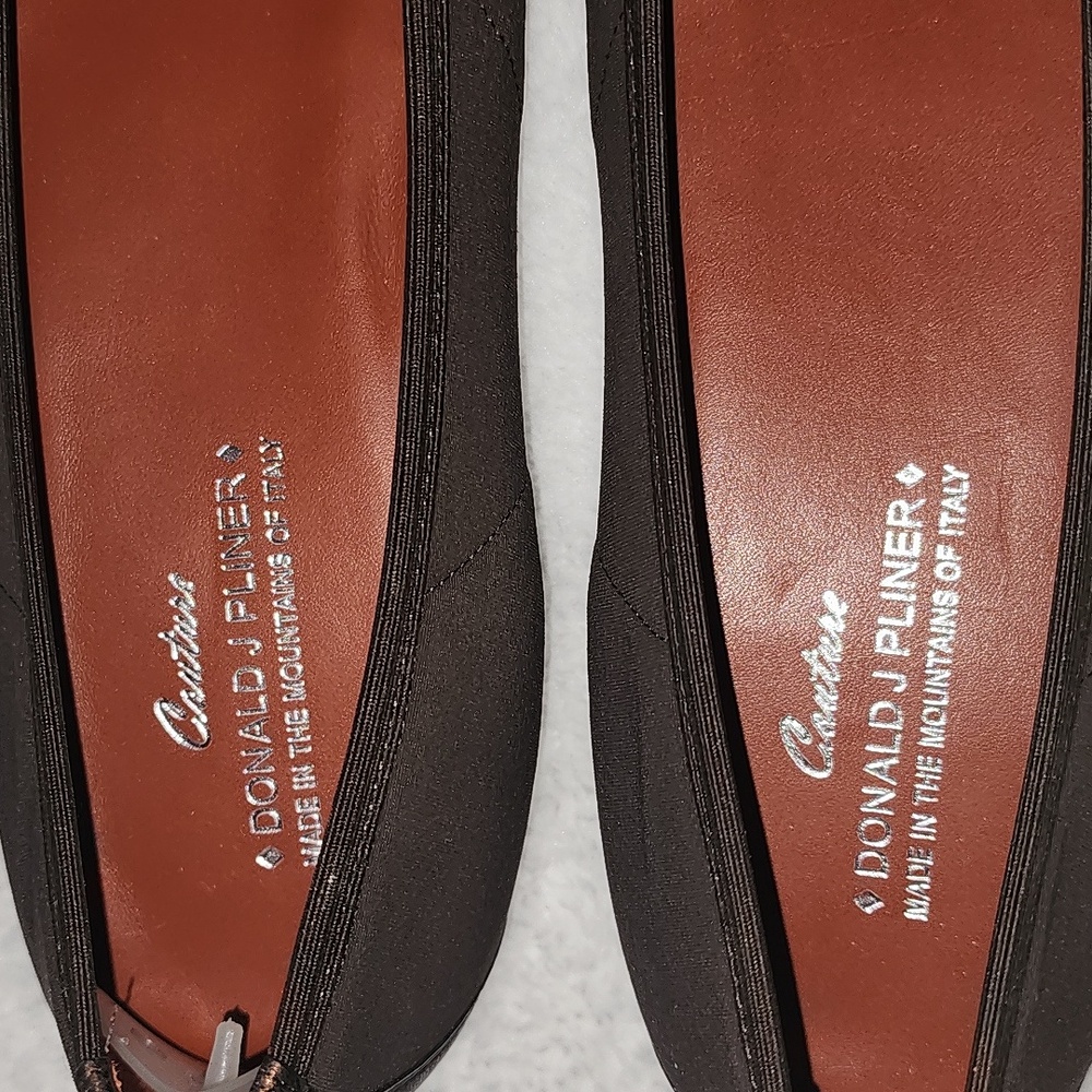 Donald J. Pliner Couture Halo Ballet Flats New In Box Size 9.5 N - Picture 3 of 13